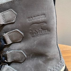 SOREL Boots Caribou Waterproof Grey